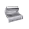 Edgestar 89000 BTU 42 Inch Wide Liquid Propane BuiltIn Grill with Rotisserie and LED Lighting GRL420IBBLP - alternate 4